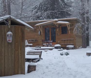 Boussoulet House | Chalet Hibou 1 couchage en 140 Domaine de la Mamounette