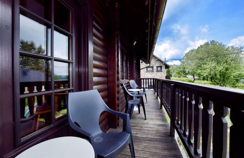 The Ardennes Ski Chalet | Chalet in Fraiture with Sauna and Garden