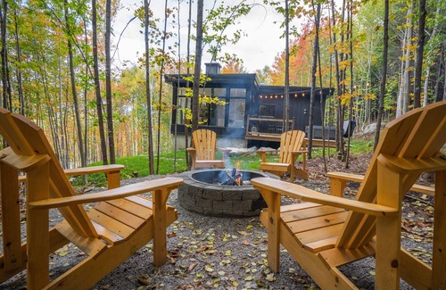 Chertsey Ski Chalet | Chalet in the forest - thermal rejuvenation - SPA and SAUNA