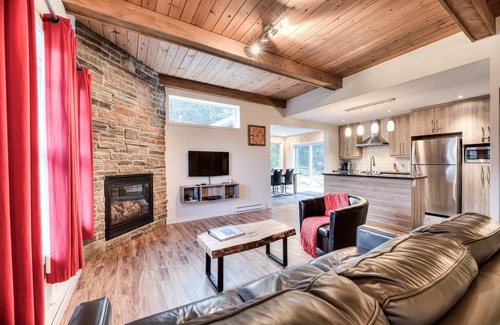 Notre-Dame-de-la-Merci Ski Chalet | Chalet La Chouette | SPA, Access to Ouareau Forest