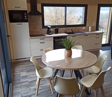 Ban-de-Laveline Ski Chalet | Chalet Le Nid Douillet avec jacuzzi et sauna privatifs