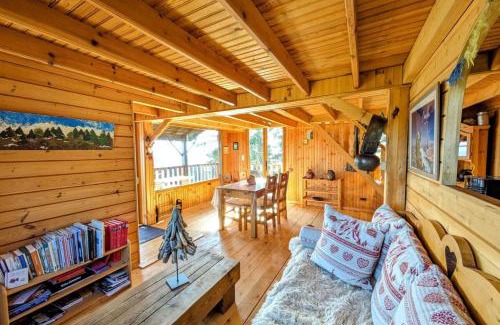 Pugny-Chatenod Ski Chalet | Chalet Les étoiles vue Mont Blanc