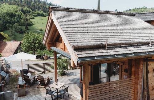 Neuenweg Ski Chalet | Chalet 'Lieblingsort Thymian' with Mountain View, Private Terrace and Wi-Fi