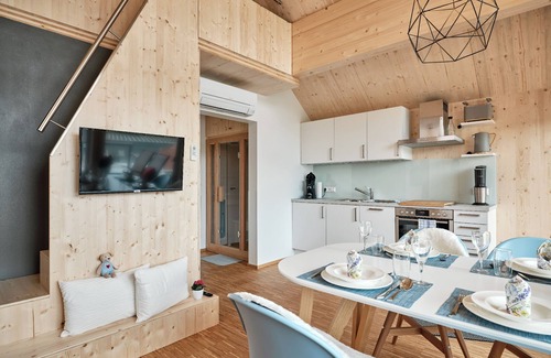 Bad Saulgau Ski Chalet | Chalet 'Luxus Mit Whirlpool Nr 7' with Sea View, Wi-Fi and Air Conditioning