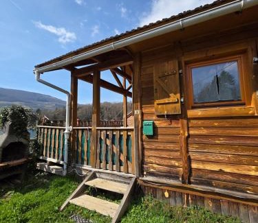Laffrey Ski Chalet | Chalet magnifique vue lac & piscine