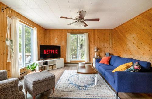 Entrelacs Ski Chalet | Chalet Oh Deer ! Spa et bois pour feu inclus