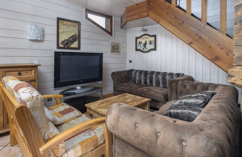 Plagne 1800 Cabin | Chalet rénové pour 12p | Sauna privé, tout équipé
