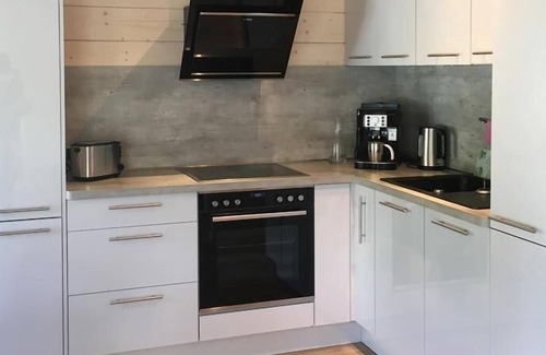 Potsdam Nord Apartment | Chalet Rotbuche, Ferienhaus 120 qm, 3 Schlafzimmer für Max. 6 Personen