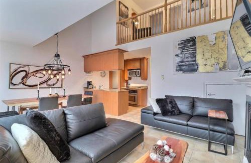 Saint-Sauveur Apartment | Chalet Saint-Sauveur with heated pool during Summer and Ski in Ski out!