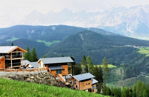 Pichl-Preunegg Ski Chalet | Chalet with panoramic sauna