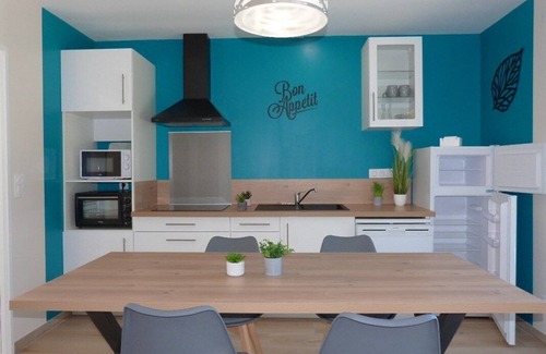 Saint-Pardoux House | Chaleureuse Maison Neuve, 67m², Cosy, 2chambres, 1km Plage du Lac, 200m Bourg