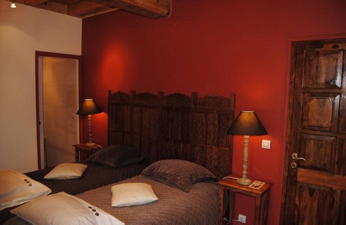 Tendu Bed & Breakfast | chambre double avec vue sur parc