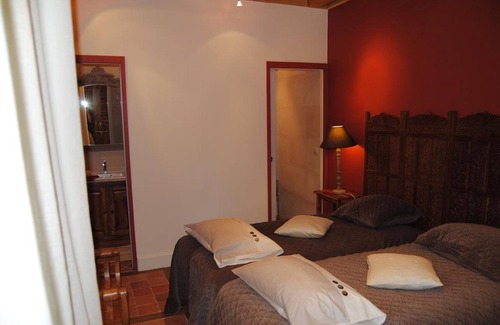 Tendu Bed & Breakfast | chambre double avec vue sur parc