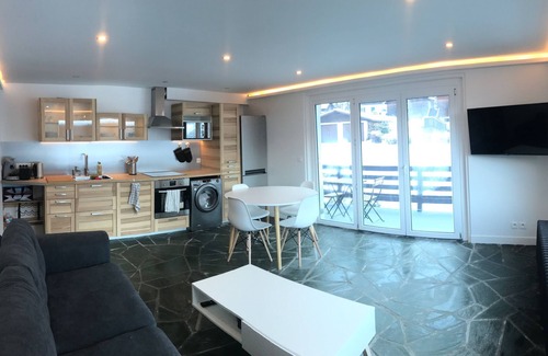 Les Houches Apartment | Chamonix Mont-Blanc, Magnificent 2 rooms.