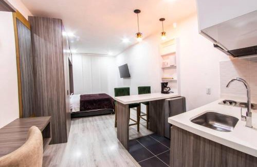 Chapinero Apartment | Chapinero Balcón fast Wifi Bares LGBTQ Theatron