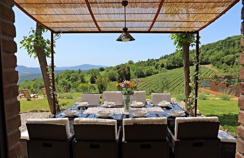 Montecatini Val di Cecina Villa | Charming villa w/private pool and vineyard views