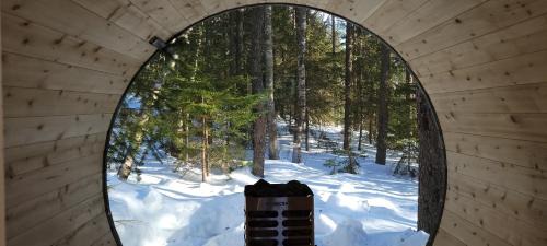 Les Eboulements Ski Chalet | Charlevoix expérience thermale en pleine nature - Suites Nature Charlevoix - Suite #1