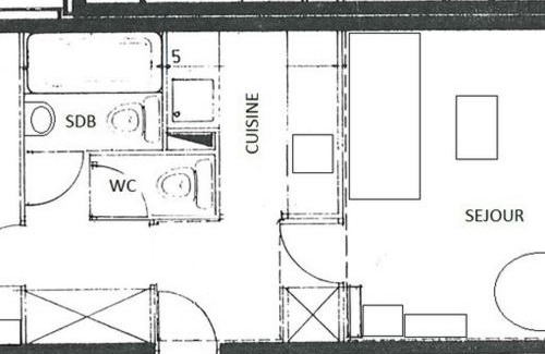 Plagne Villages Apartment | Charmant 2 pièces au pied des pistes avec balcon, pour 4 personnes - FR-1-455-139