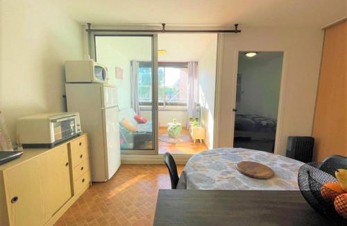 Saint-Cyprien Plage Apartment | Charmant 2P avec loggia fermée, proche plage à St-Cyprien Plage - FR-1-225D-131