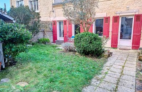 Langrune-sur-Mer House | Charmante Villa en Pierre, Proche Plage, Cheminée, Cuisine Équipée, Jardin Clos, Expo Sud - FR-1-746-20