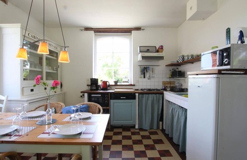 Saint-Jean-de-la-Riviere Cottage | Charming Historic House with Garden, Near Beach and Golf in Saint-Jean-de-la-Rivière