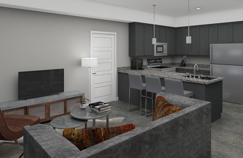 Bridgeport Apartment | Charming 1-bedroom apartment with full kitchen and modern conveniences.