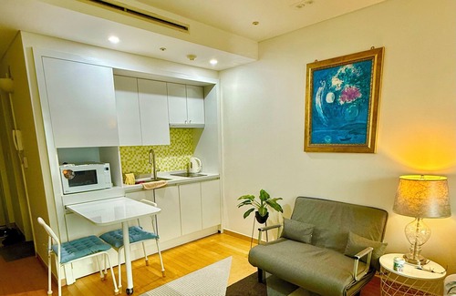 Jung-gu Apartment | Charming 1-bedroom apartment with WiFi, NETFLIX. Near by Incheon airport,