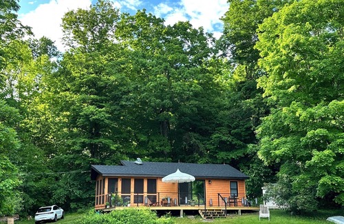 Canaan Cottage | Charming 1-bedroom cabin w/pond on 5 private acres near Tanglewood & Berkshires