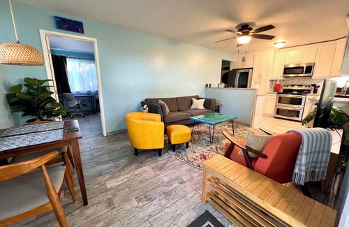 Kapoho Apartment | Charming 1-bedroom ground floor Ohana apartment in lovely Pāhoa with WiFi
