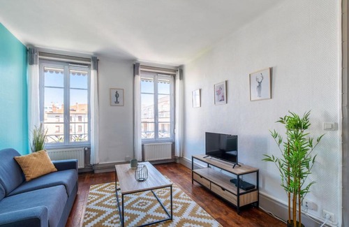 Charpennes - Charmettes Apartment | Charming 1-bedroom in Villeurbanne near Part-Dieu train station - Welkeys