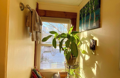 South End House | Charming 1-bedroom loft in Burlington with Treetop Views