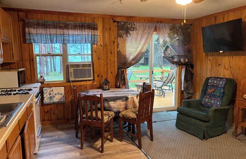Park Rapids Cabin | Charming 1-bedroom cabin in wonderful Park Rapids with AC & WIFI. includes Dock.