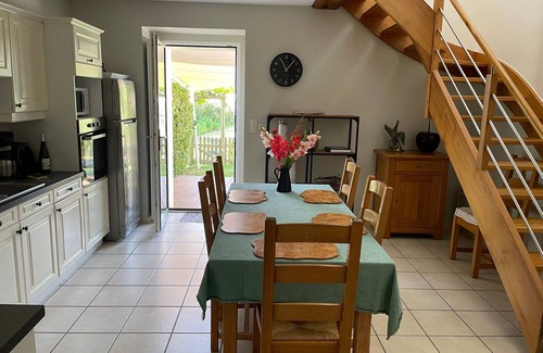 Chateau-Thebaud Cottage | Charming 15th-Century Cottage in Vineyard with Terrace, Bikes & EV Charging