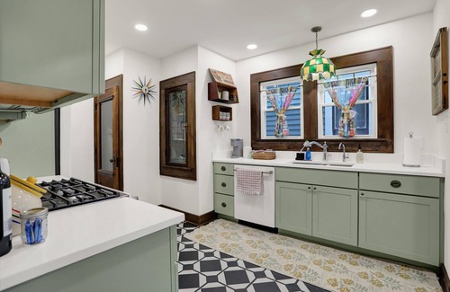 Noblesville House | Charming 1930s Bungalow Steps from Shops, Trails & Concerts