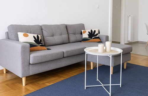 Nea Smirni Apartment | Charming 2-bedroom apartment with AC, WiFi in lovely Nea Smirni+free parking