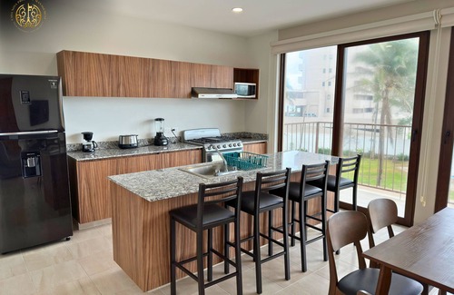 Boca del Rio Apartment | Charming 2-bedroom apartment next to a lake with WiFi, AC in marvelous Veracruz