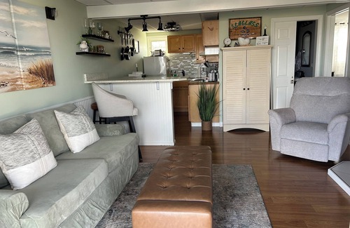 Wells Condo | Charming 2-bedroom condo in lovely Wells with WiFi, AC