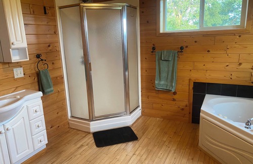 Markville Other | Charming 2-bedroom farmhouse in Hertel with AC and near lakes and trails