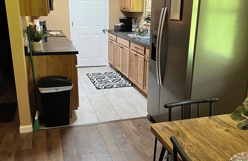 Raceland House | Charming 2-bedroom house located in beautiful wooded setting!