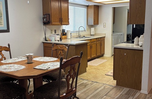 Carriage Manor House | Charming 2-bedroom house in Fountain of the Sun 55+ community. Great amenities!