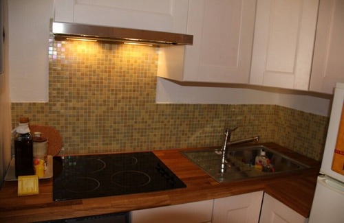 Golfe Juan Apartment | Charming 3 rooms small apartment with patio in village sea side area