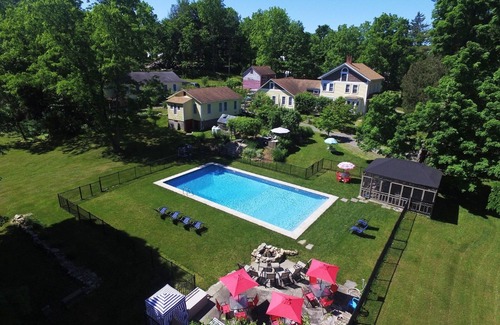 Amenia Cottage | Charming 3bdr Magnolia cottage with heated saltwater pool, AC and WiFi in Amenia