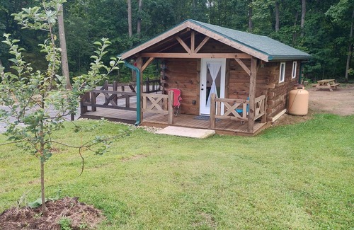 Carlton Cabin | Charming Amish-Built Log Cabin in Utica, PA