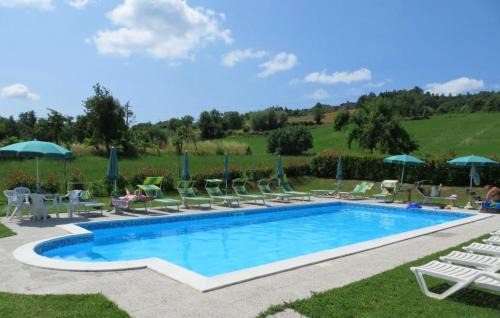 Caprese Michelangelo Apartment | Charming apartment in Caprese Michelangelo, shared pool.