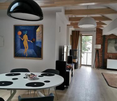 Old Town Apartment | Charming Apartment in Kaunas Old Town with Balcony