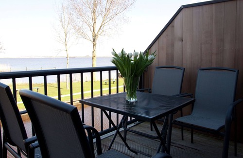 Langweer Apartment | Charming Apartment in Langweer with Jetty