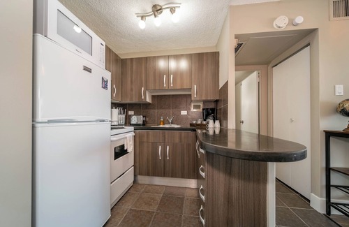 Downtown Edmonton Apartment | Charming Apartment Near Rogers Place with Parking, WiFi, AC in Downtown Edmonton