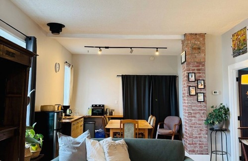 Historic Downtown Fernie Apartment | Charming Chateau | Balcony Views