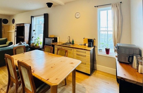 Historic Downtown Fernie Apartment | Charming Chateau | Balcony Views