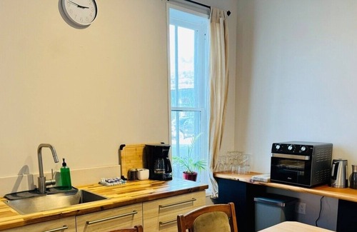 Historic Downtown Fernie Apartment | Charming Chateau | Balcony Views